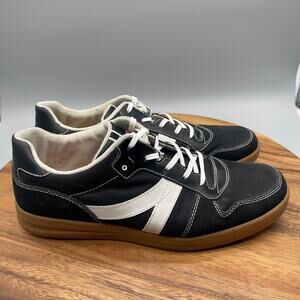 Fossil Shoes Mens Size 11 Black Suede Skateboard Comfort Walking Casual Sneakers